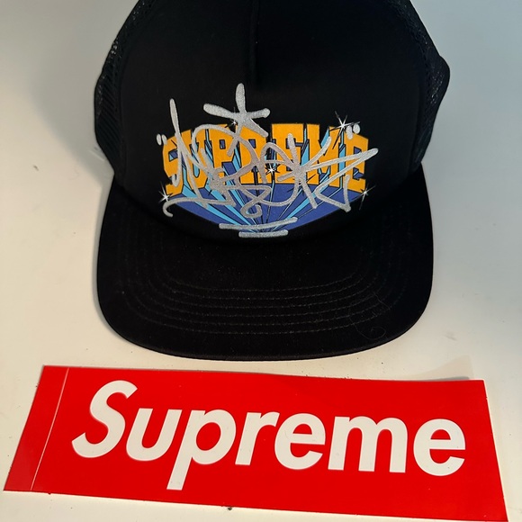 Supreme Other - Supreme Black Mesh Cap